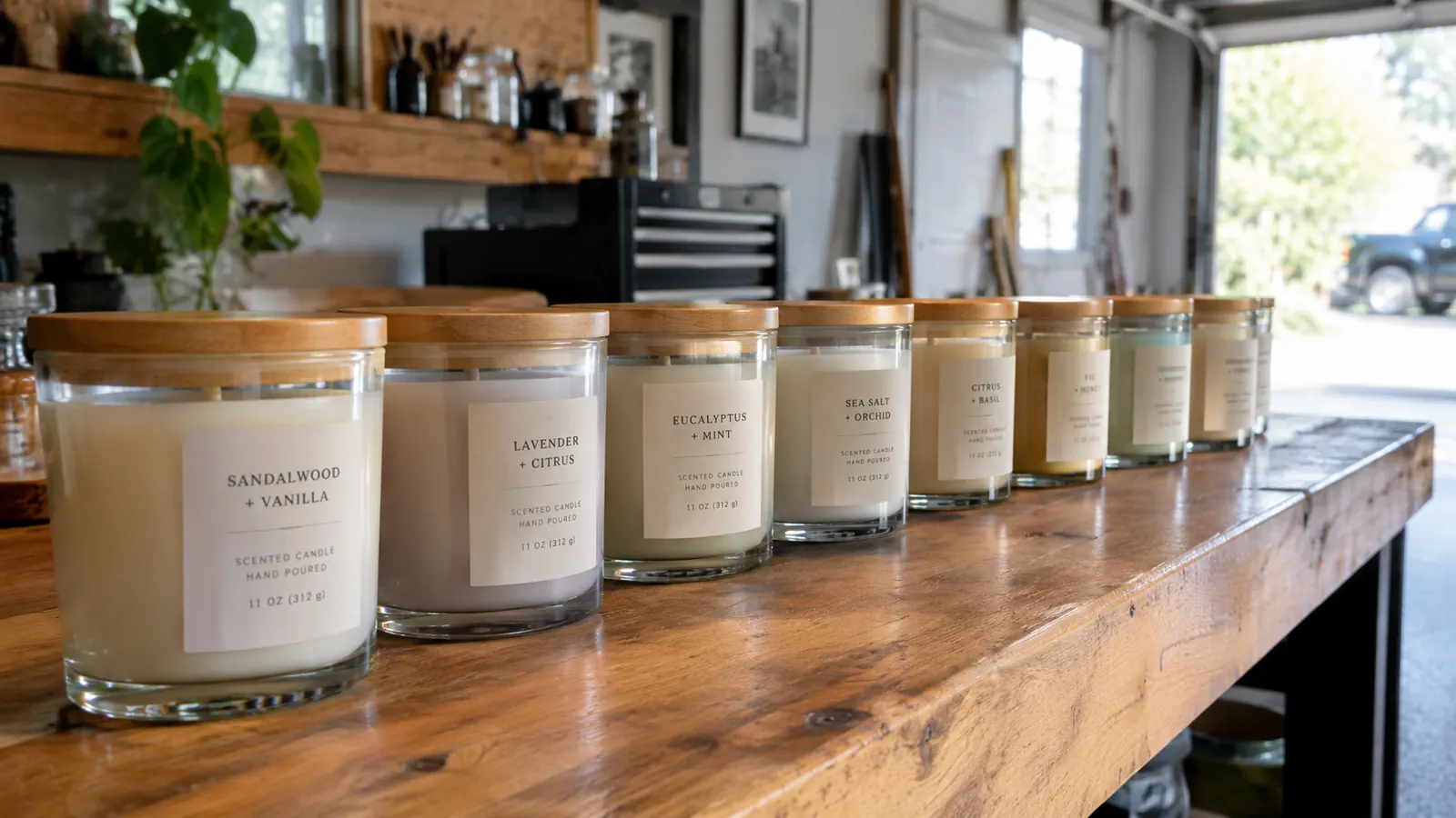 SHOWIN Candle Jars Review: Months of Real Use in My Garage Studio